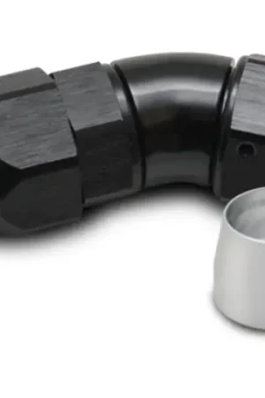 Warranty Included Vibrant Aluminum 30 Degree One Piece Hose End for PTFE Lined Hose (Size -12AN)