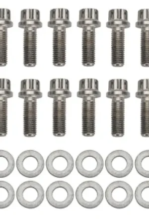 Wilwood Bolt Kit - Hat/Rotor 1/4-28x.75 12 Pt Stainless Authentic