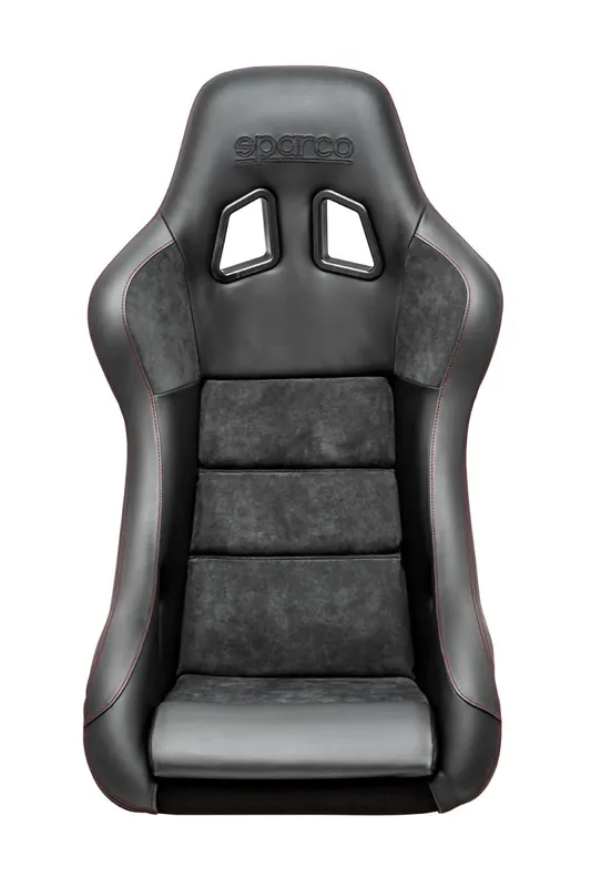 Limited Time Sparco Seat QRT Performance Leather/Alcantara Black/Red