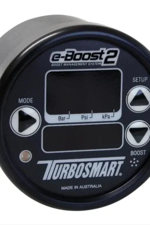 Turbosmart eBoost2 60mm Electronic Boost Controller - Black Certified