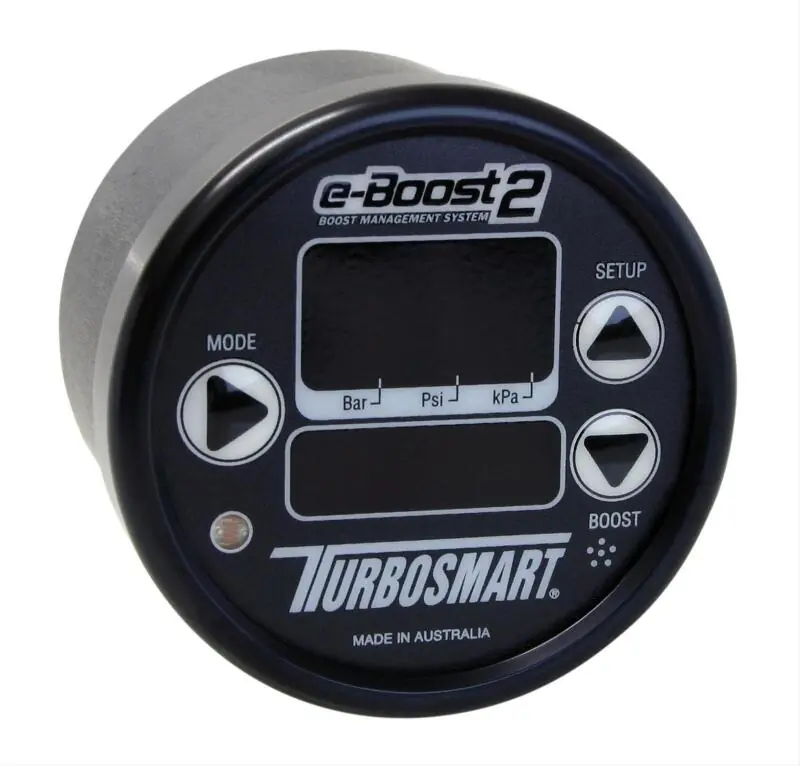 Turbosmart eBoost2 60mm Electronic Boost Controller - Black Certified