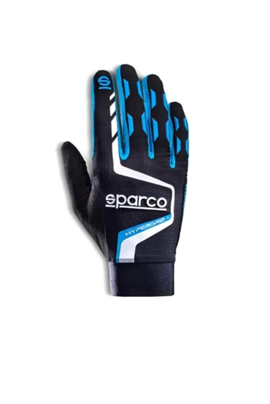 Sparco Gloves Hypergrip+ 12 Black/Blue Today Only