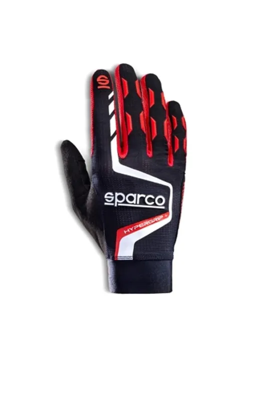 Sparco Gloves Hypergrip+ 11 Black/Red Secure Checkout