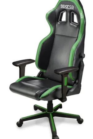 Sparco Game Chair ICON BLK/GRN Flash Sale
