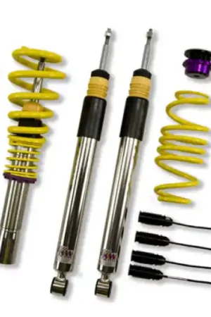 KW Coilover Kit V2 Audi A4 S4 (8K/B8) w/ electronic dampening controlSedan FWD + Quattro Secure Checkout