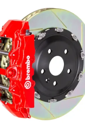 Today Only Brembo 15-20 RS3 Sportback Front GT BBK 6 Piston Cast 380x34 2pc Rotor Slotted Type-1-Red