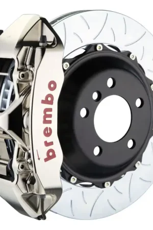 Brembo 93-98 Supra Front GTR BBK 6 Piston Billet355x32 2pc Rotor Slotted Type-3- Nickel Plated Today Only