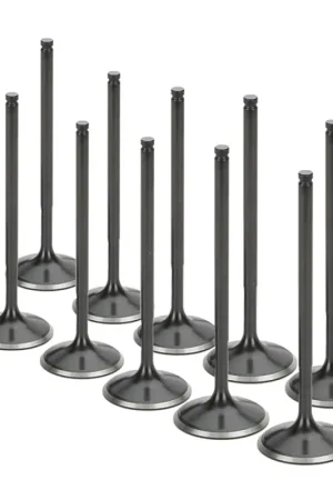 Authentic Supertech Audi/VW 2.0T FSI 16V Black Nitrided Intake Valve - Set of 10