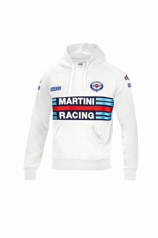 Sparco Hoodie Martini-Racing Medium White Grab Now