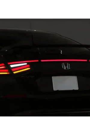 Buy Online J's Racing LED Tail Lights (Red Light Bar) - Honda Civic Type R FL5 2023+