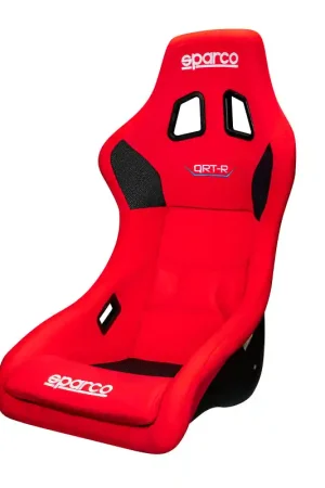 Special Discount Sparco Seat QRT-R 2019 Red (Must Use Side Mount 600QRT)