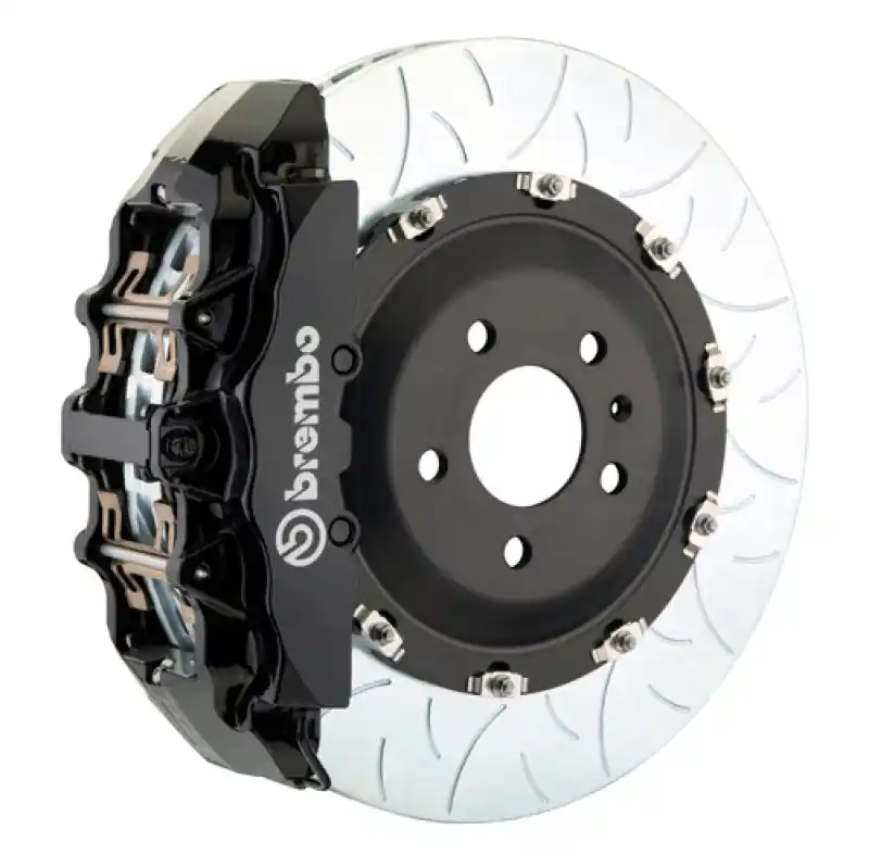 Brembo 00-02 RS4 Front GTS BBK 6 Piston Cast 380x34 2pc Rotor Slotted Type-3-Black HA New Arrival