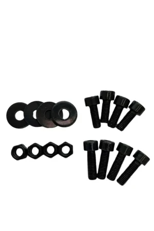 Super Sale Sparco Seat Hardware Spacer Kit Bottom Mount - Black Zinc
