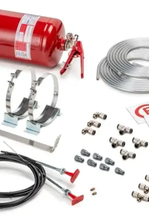 Sparco 4.25 Liter Mechanical Steel Extinguisher System Warranty Included