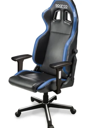 New Arrival Sparco Game Chair ICON BLK/BLU