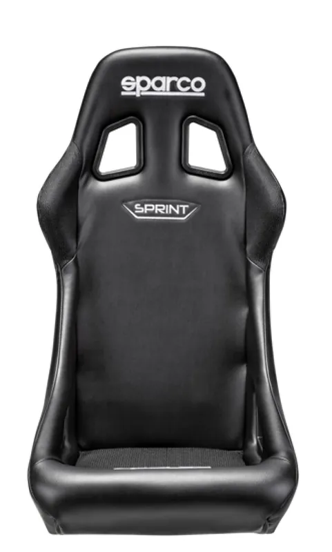 Direct From Factory Sparco Seat Sprint 2019 Vinyl Black