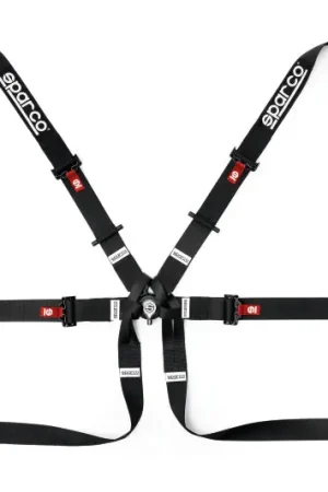 Sparco BELT 6 PNT 2in FORMULA BLK Viral