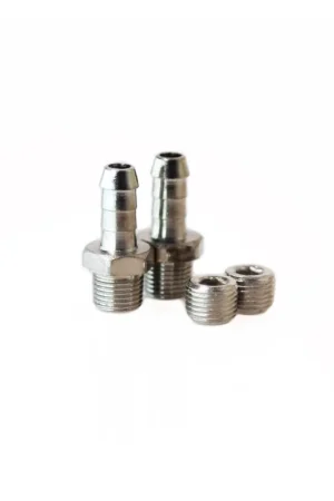 Mega Sale Turbosmart WG50/60 1/8NPT - 6MM Hose Tail Fitting Kit w/ Plug