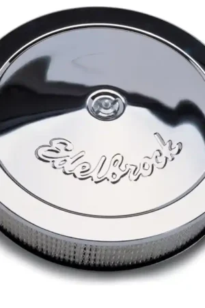 Edelbrock Air Cleaner Pro-Flo Series Round Steel Top Paper Element 14In Dia X 3 75In Dropped Base Hot Picks