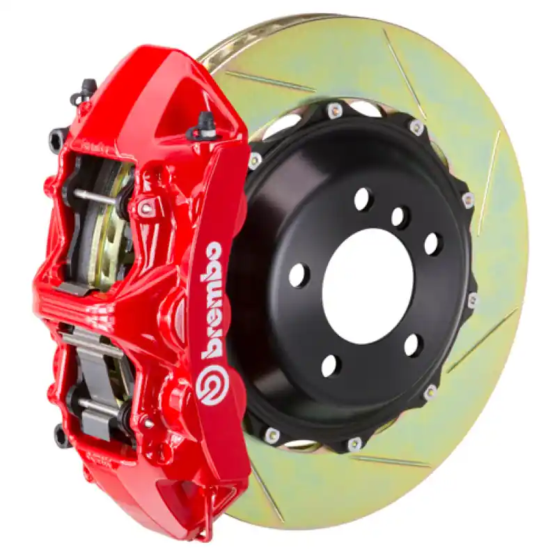 Hot Deal Brembo 11-17 X3/15-18 X4 Front GT BBK 6 Piston Cast 380x32 2pc Rotor Slotted Type1-Red