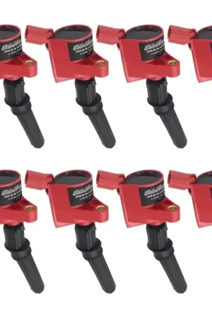 Money Back Guarantee Edelbrock 98-08 Ford V8 4.6L-5.4L/V10 6.8L Coil-On-Plug (COP) - Set of 8