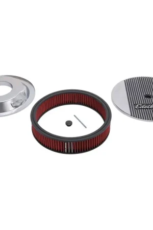 Edelbrock Air Cleaner Elite II 14In Diameter w/ 3In Element Polished Viral