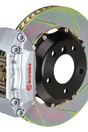 Secure Checkout Brembo 02-04 Focus SVT/05-06 Focus Fr GT BBK 4 Pist Cast 2pc 328x28 2pc Rotor Slotted Type1-Silver