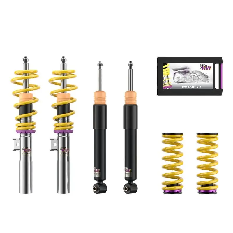 KW Coilover Kit V1 Audi A3 (GY) 2WD w/o Electronic Dampers Fresh Stock