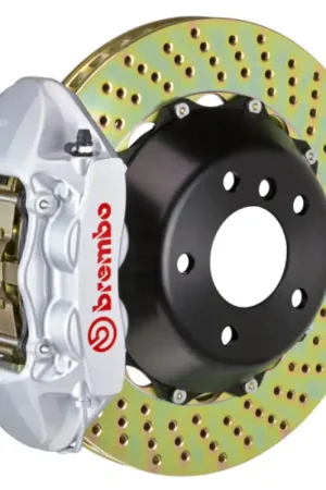 Brembo 09-16 Z4 sDrive 28i/30i/35i Front GT BBK 4 Piston Cast 365x29 2pc Rotor Drilled-Silver Bargain
