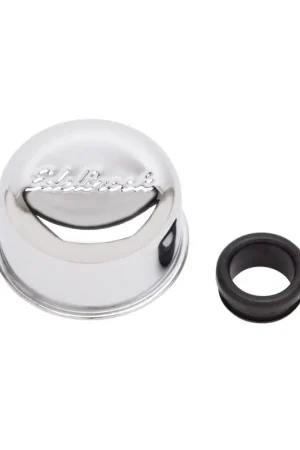 Edelbrock Chrm Breather and Grommet Free Delivery