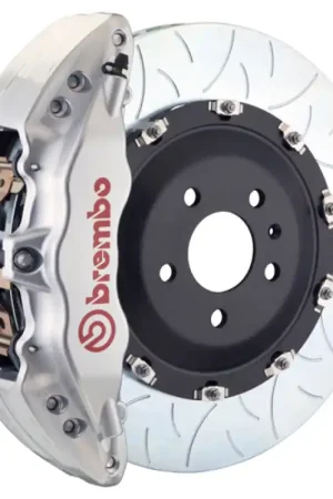 Brembo 08-17 A5/08-17 S5/09-16 A4/09-16 S4 Fr GT BBK 6Pist Cast 380x34 2pc Rotor Slot Type3-Silver Final Sale