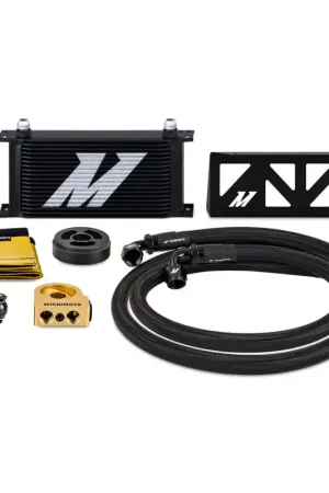 Mishimoto 22+ Subaru BRZ/Toyota GR86 Oil Cooler Kit Thermostatic - Black While Supplies Last