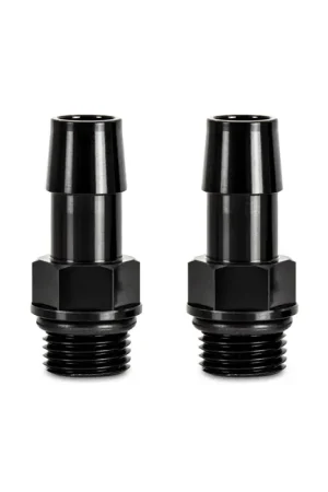 Mishimoto 16X1.5 TO 1/2in. Hose Barb Aluminum Fittings (Pack of 2) Hassle-Free Returns