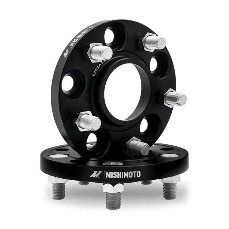 Free Shipping Mishimoto Wheel Spacers - 5x114.3 - 60.1 - 30 - M12 - Black