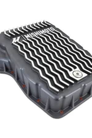 Free Returns Mishimoto 2007.5 + Ram 6.7L Cummins 68RFE Transmission Pan - Cast - GR