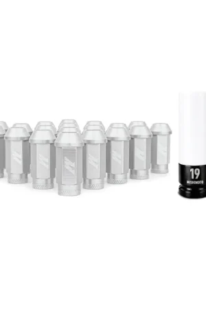Mishimoto Aluminum Locking Lug Nuts M12x1.5 20pc Set Silver Limited Offer
