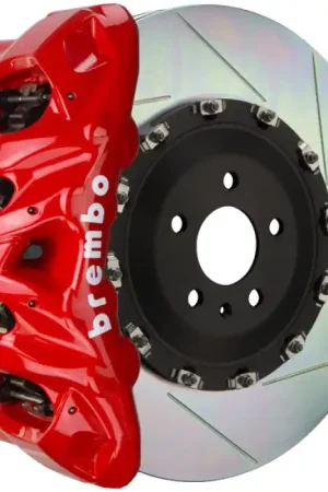 Brembo 20+ X3M (F97)/20+ X4M (F98) Front GT BBK 8 Piston Cast 412x38 2pc Rotor Slotted Type-1-Red Affordable