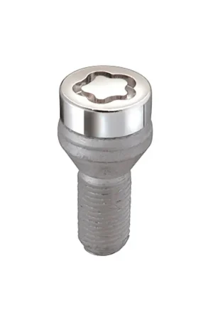 Weekend Sale McGard Wheel Lock Bolt Set - 4pk. (Cone Seat) M12X1.5 / 17mm Hex / 40.5mm Shank Length - Chrome