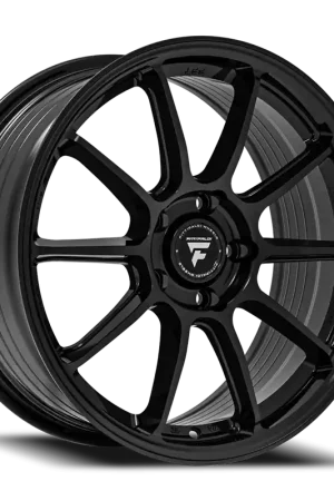 Fittipaldi Street FS366 18x8 +35 5x114.3mm 73.1mm Gloss Black Fast Shipping