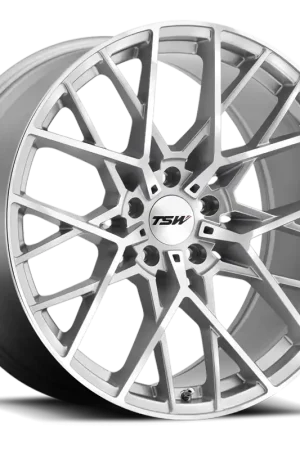 TSW Sebring SL 18x8.5 +35 5x120mm 76.1mm Silver Mirror Cut Face Best Price