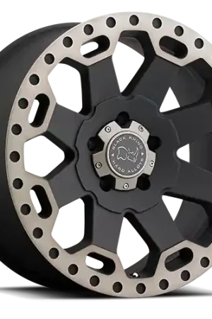 Black Rhino Warlord BK 18x8 +35 5x114.3mm 76mm Matte Black Machined Dark Tint Lip Buy Today