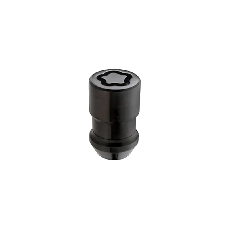Bargain McGard Wheel Lock Nut Set - 5pk. (Cone Seat) 1/2-20 / 3/4 &13/16 Dual Hex / 1.46in. Length - Black