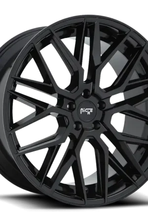 Niche Gamma M224 18x8 +40 5x120mm 72.5mm Gloss Black Genuine