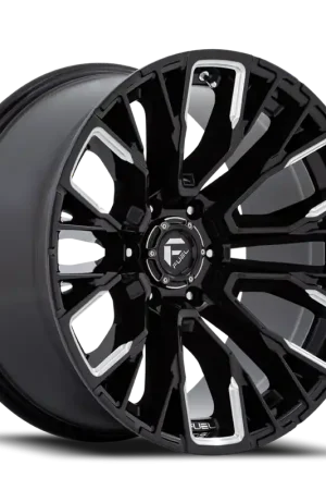 Fuel Rebar 6 D849 20x9 +20 6x139.7mm 106.1mm Gloss Black Milled Get Yours