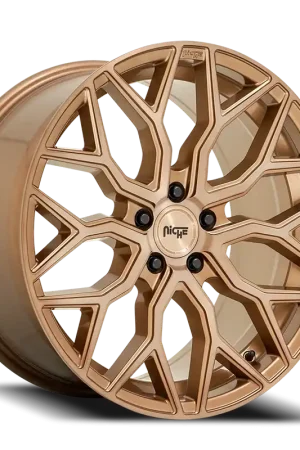 Luxury Niche Mazzanti M263 20x9 +27 5x112mm 66.5mm Brushed Bronze