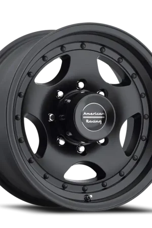 American Racing AR23 BK 16x7 -6 8x165.1mm 130.81mm Satin Black Clear Coat Don’t Miss Out