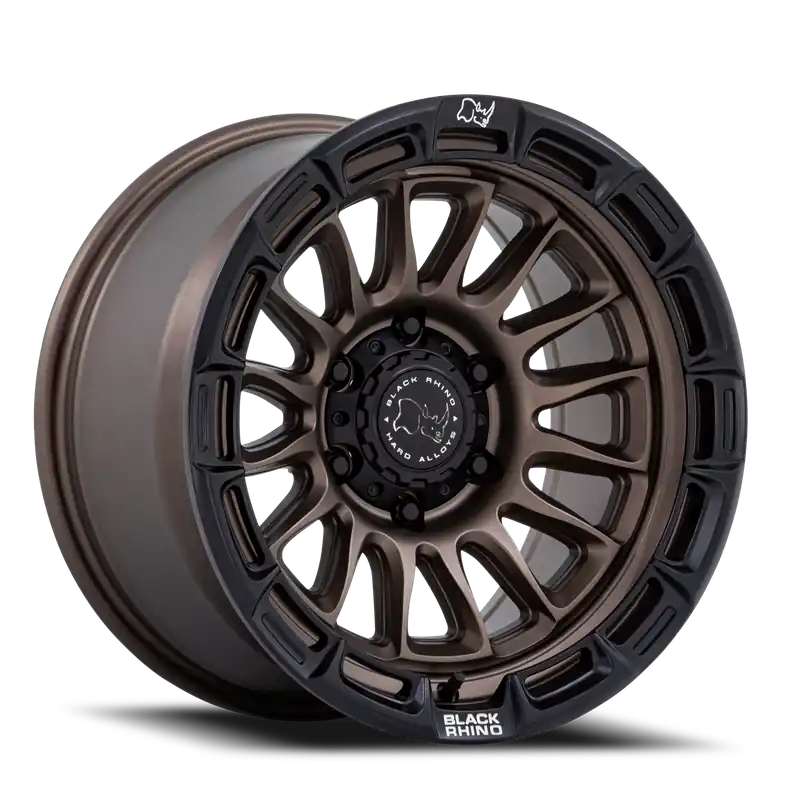 Black Rhino Rival BR025ZB 17x8.5 +25 6x139.7mm 106.1mm Burnt Bronze Matte Black Lip Secure Checkout