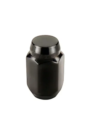 McGard Hex Lug Nut (Cone Seat) M12X1.5 / 13/16 Hex / 1.5in. Length (4-pack) - Black Warranty Included