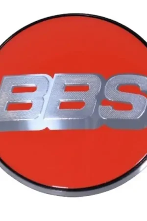Buy Direct BBS Center Cap 70.6mm Red/Silver (5-Tab)