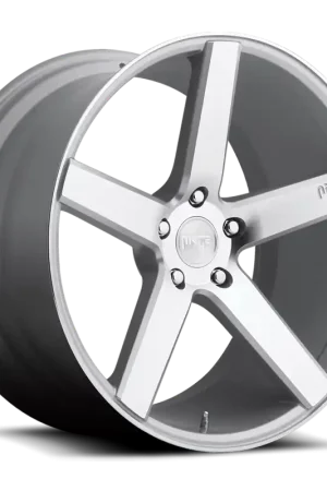 Niche Milan M135 19x8.5 +35 5x114.3mm 72.6mm Silver Machined Buy Direct